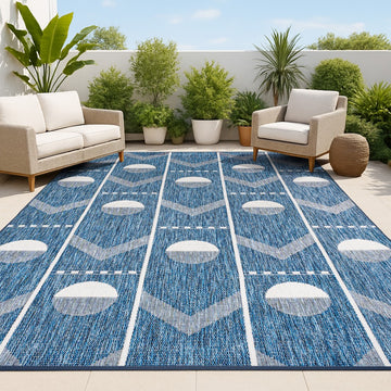 Soren Modern Geometric Indoor/Outdoor Area Rug